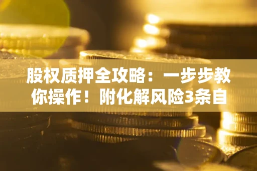 武汉股权质押全攻略：一步步教你操作！附化解风险3条自救法则