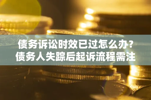 武汉债务诉讼时效已过怎么办？债务人失踪后起诉流程需注意什么？