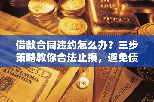 武汉借款合同违约怎么办？三步策略教你合法止损，避免债务危机升级